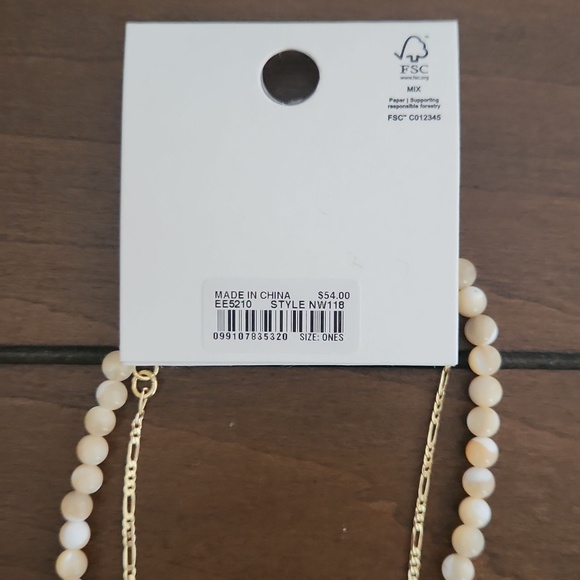 Madewell Two-Pack Shell Necklace Set - Picture 4 of 6